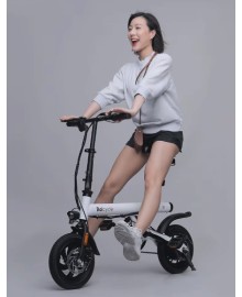 Электровелосипед XiaoBai Baicycle S1, со складной рулевой стойкой